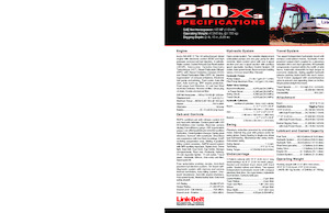 Lánctalpas kotrók Link-Belt 210 X3