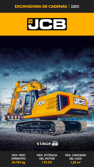 Lánctalpas kotrók JCB 220X