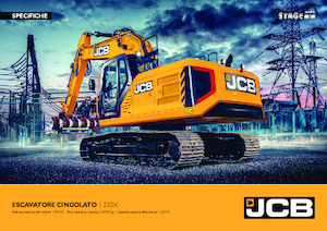 Lánctalpas kotrók JCB 220X