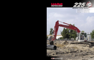Lánctalpas kotrók Link-Belt 225 Spin Ace
