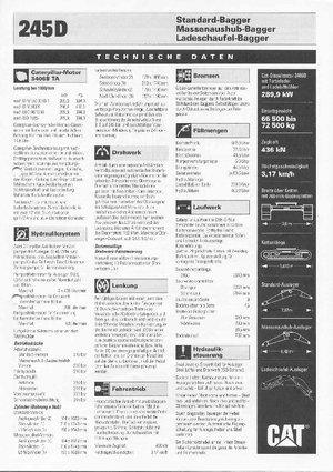 Lánctalpas kotrók Caterpillar 245 D