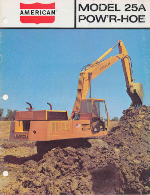 Lánctalpas kotrók American Hoist & Derrick 25A