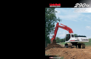 Lánctalpas kotrók Link-Belt 290 LX