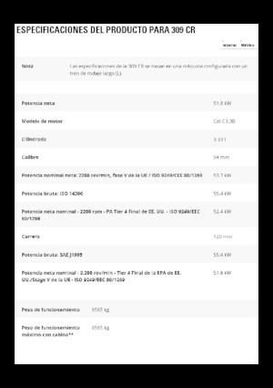 Lánctalpas kotrók Caterpillar 309 CR