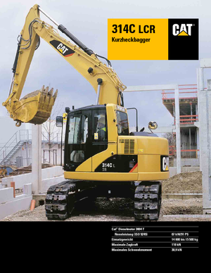 Lánctalpas kotrók Caterpillar 314C LCR