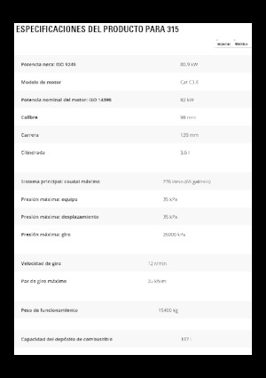 Lánctalpas kotrók Caterpillar 315