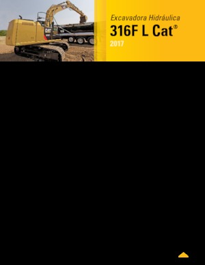 Lánctalpas kotrók Caterpillar 316F L