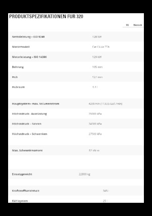 Lánctalpas kotrók Caterpillar 320