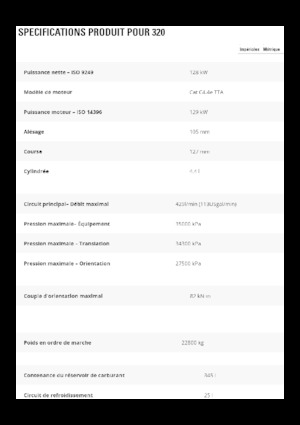 Lánctalpas kotrók Caterpillar 320