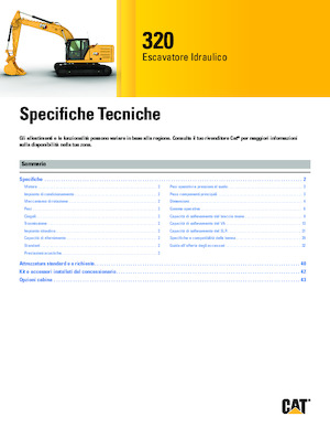 Lánctalpas kotrók Caterpillar 320