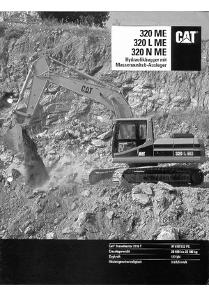 Lánctalpas kotrók Caterpillar 320 L