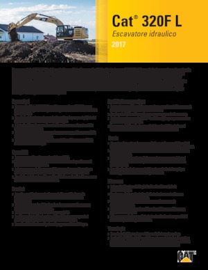 Lánctalpas kotrók Caterpillar 320E L