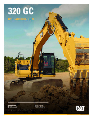 Lánctalpas kotrók Caterpillar 320GC