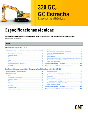 Lánctalpas kotrók Caterpillar 320GC