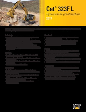 Lánctalpas kotrók Caterpillar 323E L