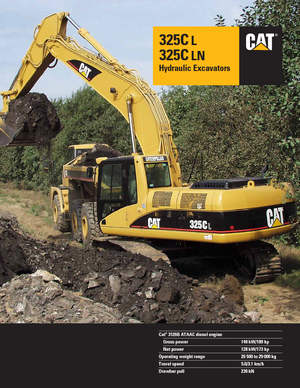 Lánctalpas kotrók Caterpillar 325 C LN