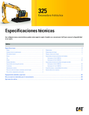 Lánctalpas kotrók Caterpillar 325