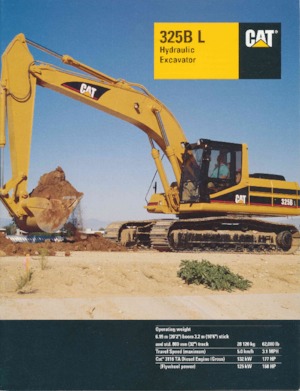 Lánctalpas kotrók Caterpillar 325B