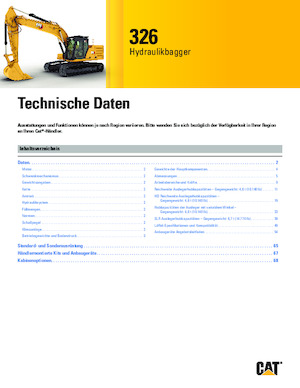 Lánctalpas kotrók Caterpillar 326