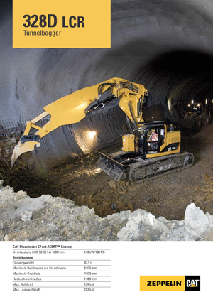 Lánctalpas kotrók Caterpillar 328D LCR
