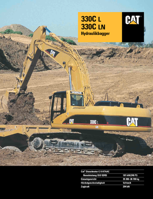 Lánctalpas kotrók Caterpillar 330 C LN