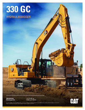 Lánctalpas kotrók Caterpillar 330 GC