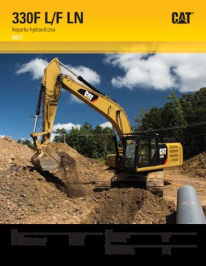 Lánctalpas kotrók Caterpillar 330F L