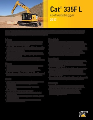 Lánctalpas kotrók Caterpillar 335F L