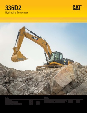 Lánctalpas kotrók Caterpillar 336D2