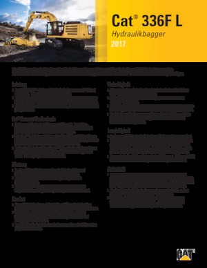 Lánctalpas kotrók Caterpillar 336F L