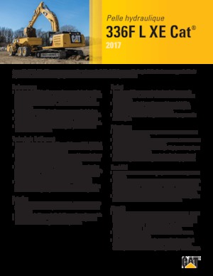 Lánctalpas kotrók Caterpillar 336F L XE