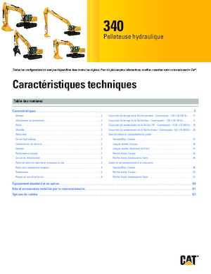 Lánctalpas kotrók Caterpillar 340