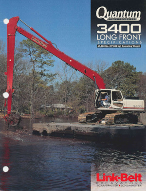 Lánctalpas kotrók Link-Belt 3400 Long Front