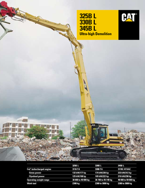 Lánctalpas kotrók Caterpillar 330 B LN