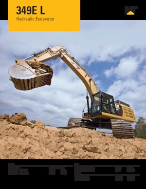 Lánctalpas kotrók Caterpillar 349E