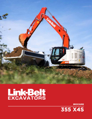 Lánctalpas kotrók Link-Belt 355 X4S