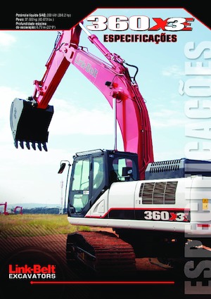 Lánctalpas kotrók Link-Belt 360 X3E