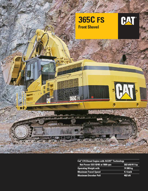 Lánctalpas kotrók Caterpillar 365 C