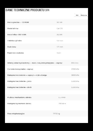 Lánctalpas kotrók Caterpillar 374