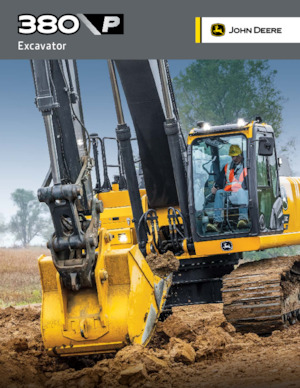 Lánctalpas kotrók John Deere Construction 380 P