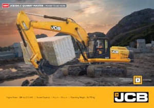 Lánctalpas kotrók JCB 380 LC