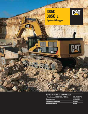 Lánctalpas kotrók Caterpillar 385C L