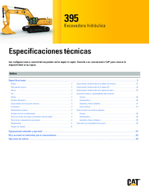 Lánctalpas kotrók Caterpillar 395