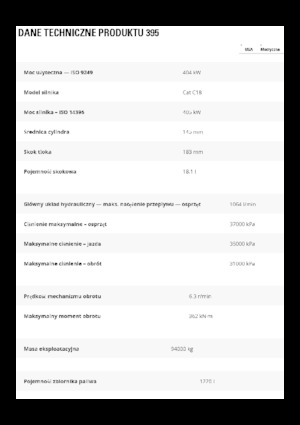 Lánctalpas kotrók Caterpillar 395