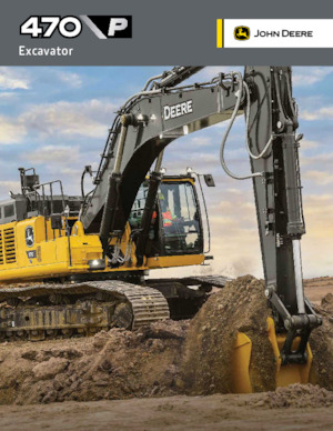 Lánctalpas kotrók John Deere Construction 470 P