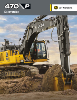 Lánctalpas kotrók John Deere Construction 470 P