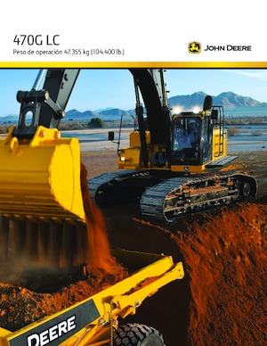Lánctalpas kotrók John Deere Construction 470G LC