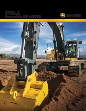 Lánctalpas kotrók John Deere Construction 470G LC