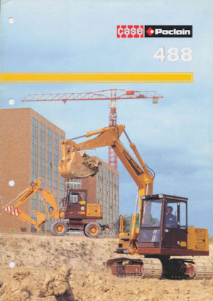 Lánctalpas kotrók Case Poclain 488 CL