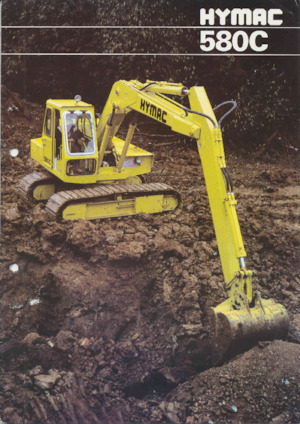 Lánctalpas kotrók Hymac 580C
